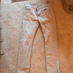 Levi’s 5 pocket 513 khaki jeans 33X34